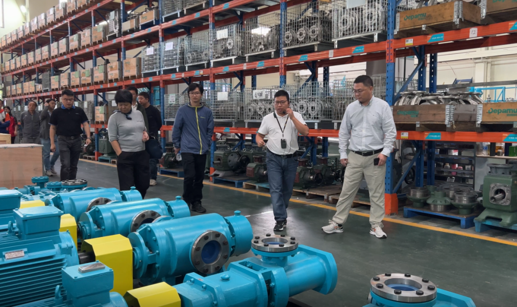 考察 | 中石化機(jī)泵專(zhuān)家組來(lái)訪(fǎng)，點(diǎn)贊德帕姆！